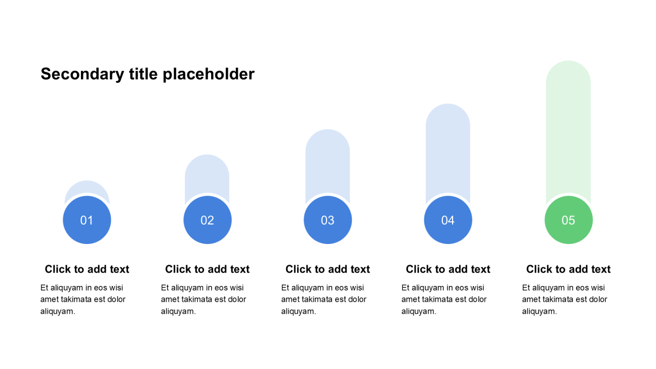 商务风纯文字PPT列表