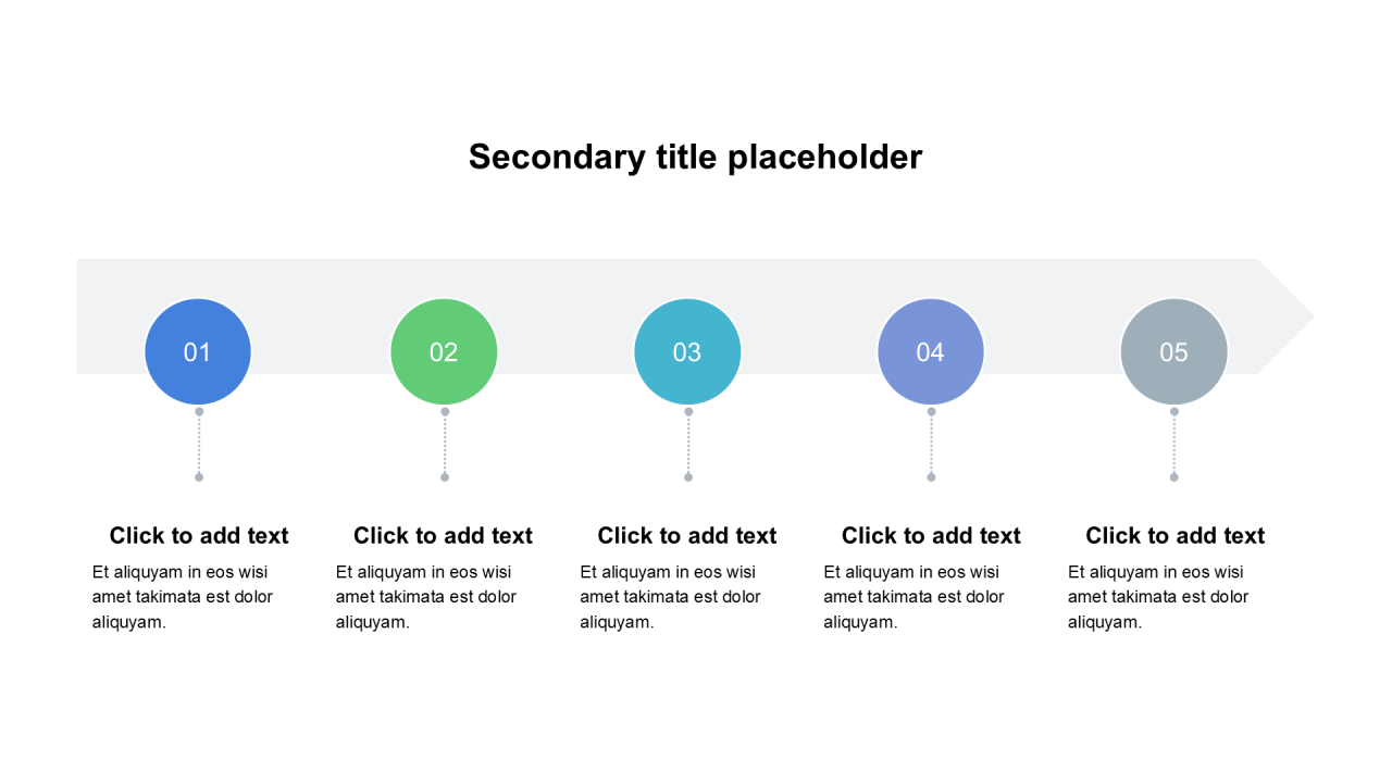 商务风纯文字PPT列表