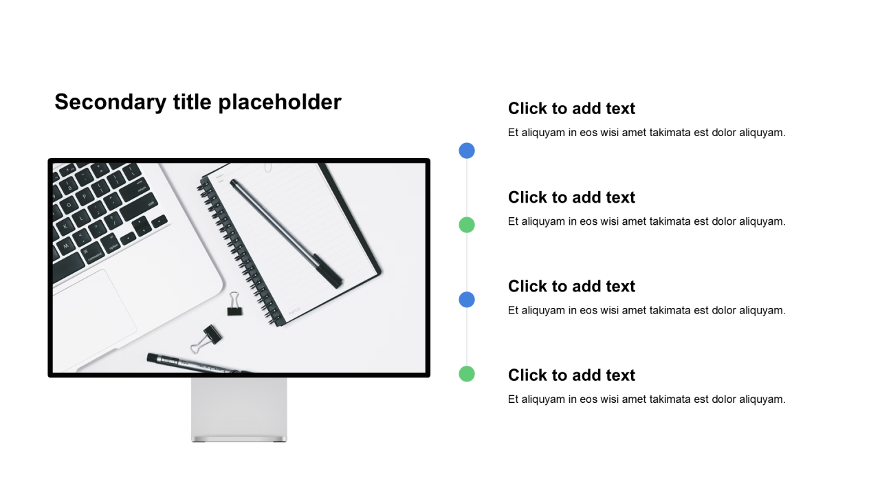 商务风含图片PPT列表