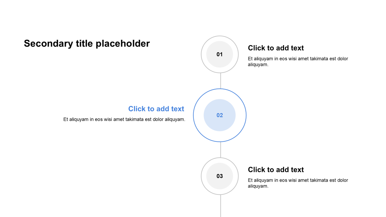 商务风纯文字PPT列表