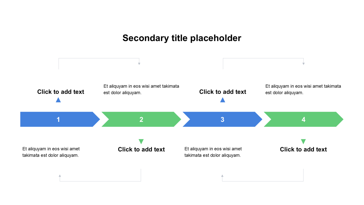 商务风纯文字PPT流程