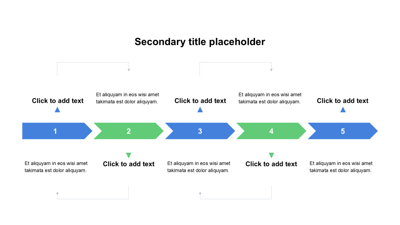 商务风纯文字PPT流程
