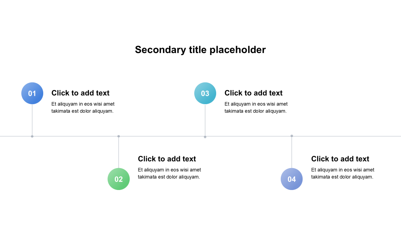 商务风纯文字PPT列表