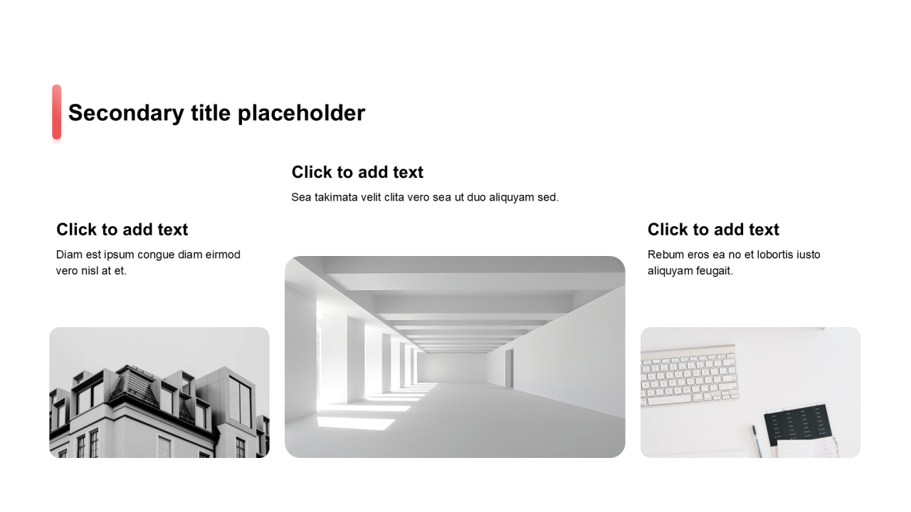 简约风含图片PPT列表