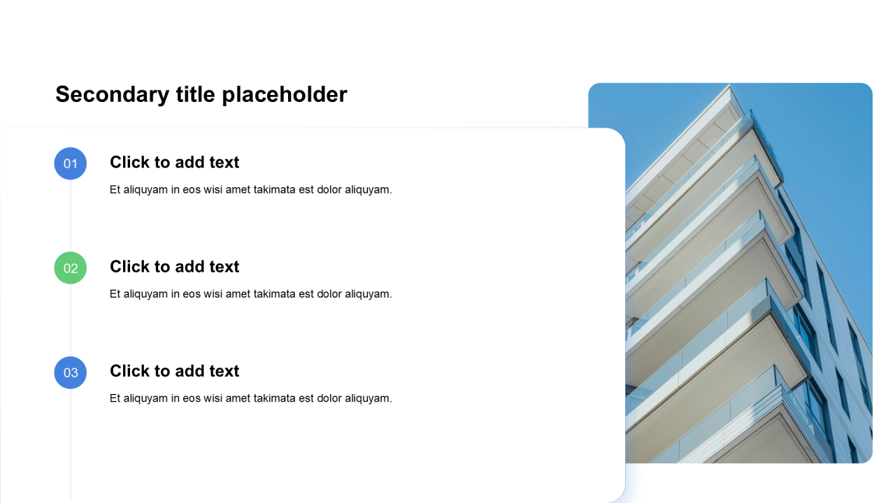 商务风含图片PPT列表