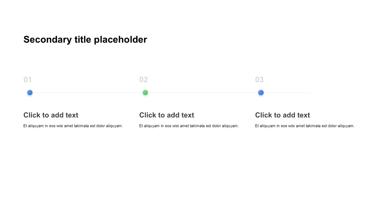 商务风纯文字PPT列表