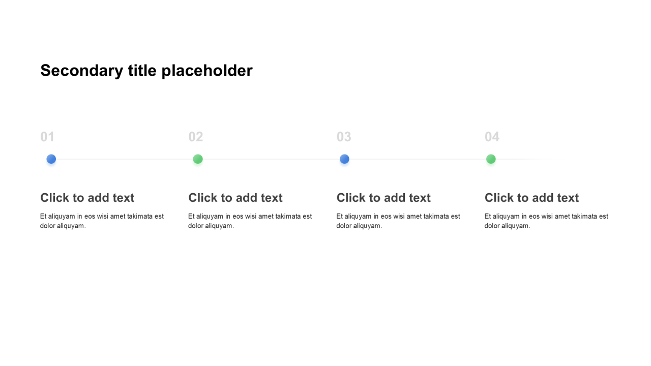 商务风纯文字PPT列表