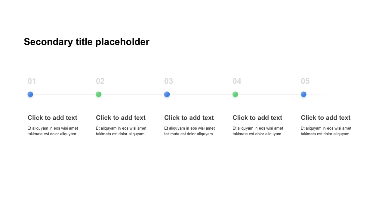 商务风纯文字PPT列表