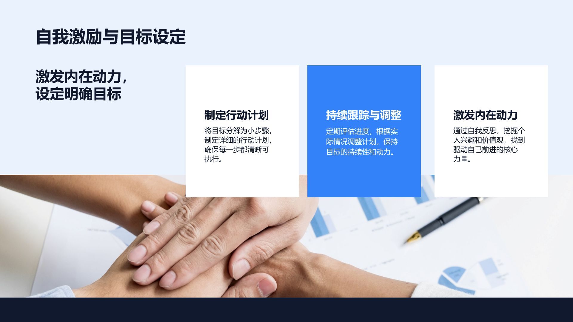 蓝色商务风领导力提升培训PPT模板