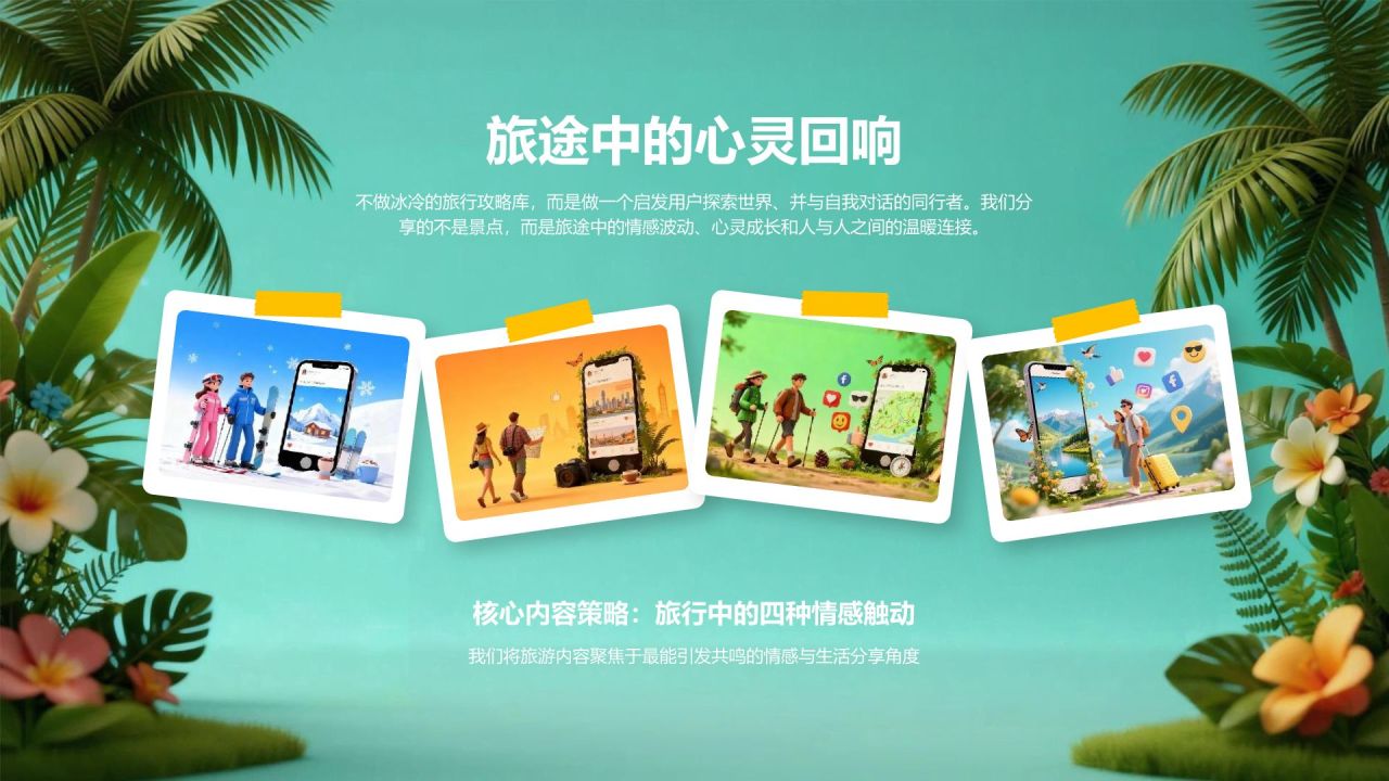 绿色3D风社交媒体营销方案PPT模板