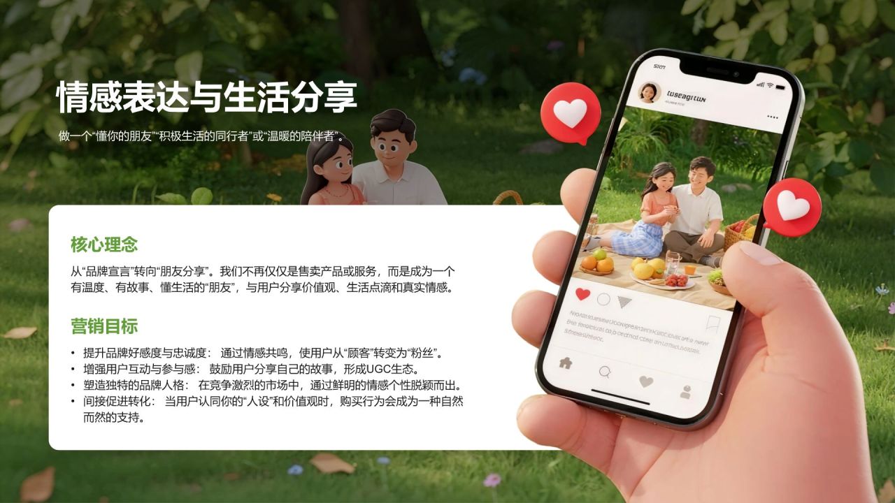 绿色3D风社交媒体营销方案PPT模板