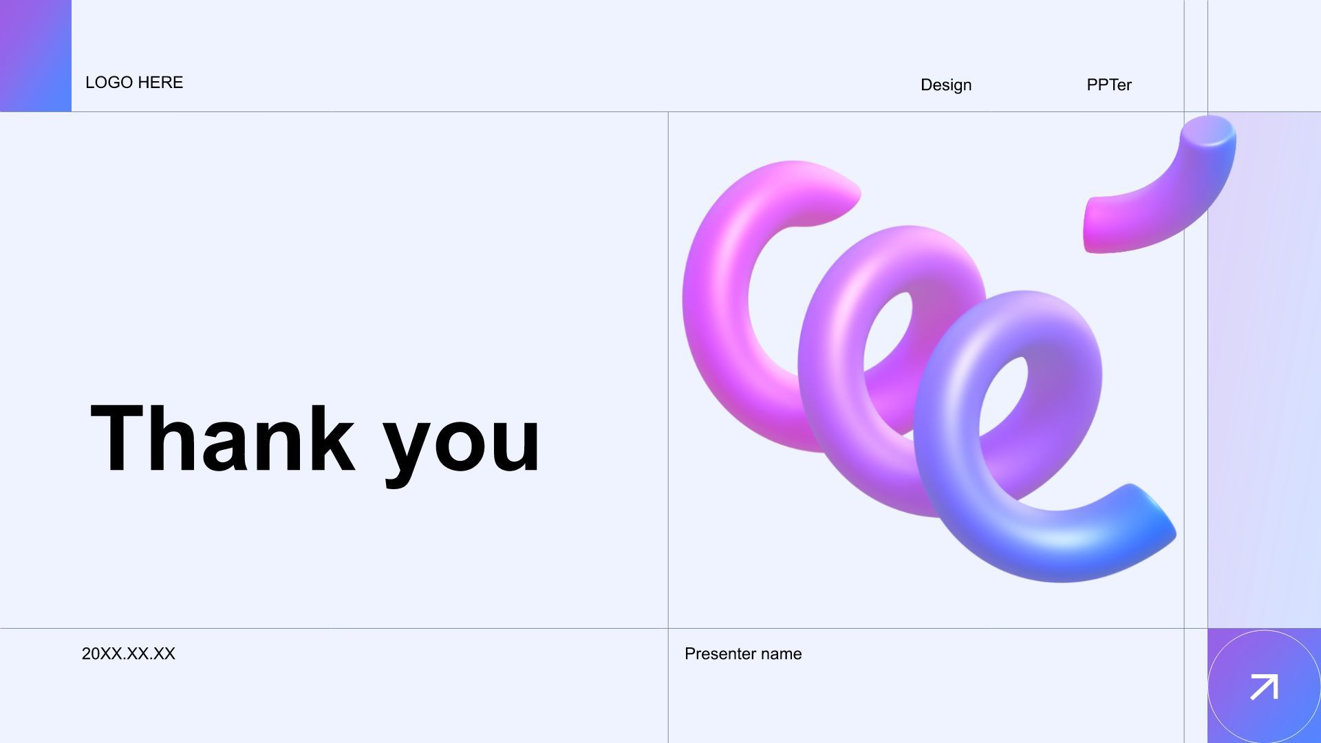 紫色3D风通用年度工作总结PPT模板