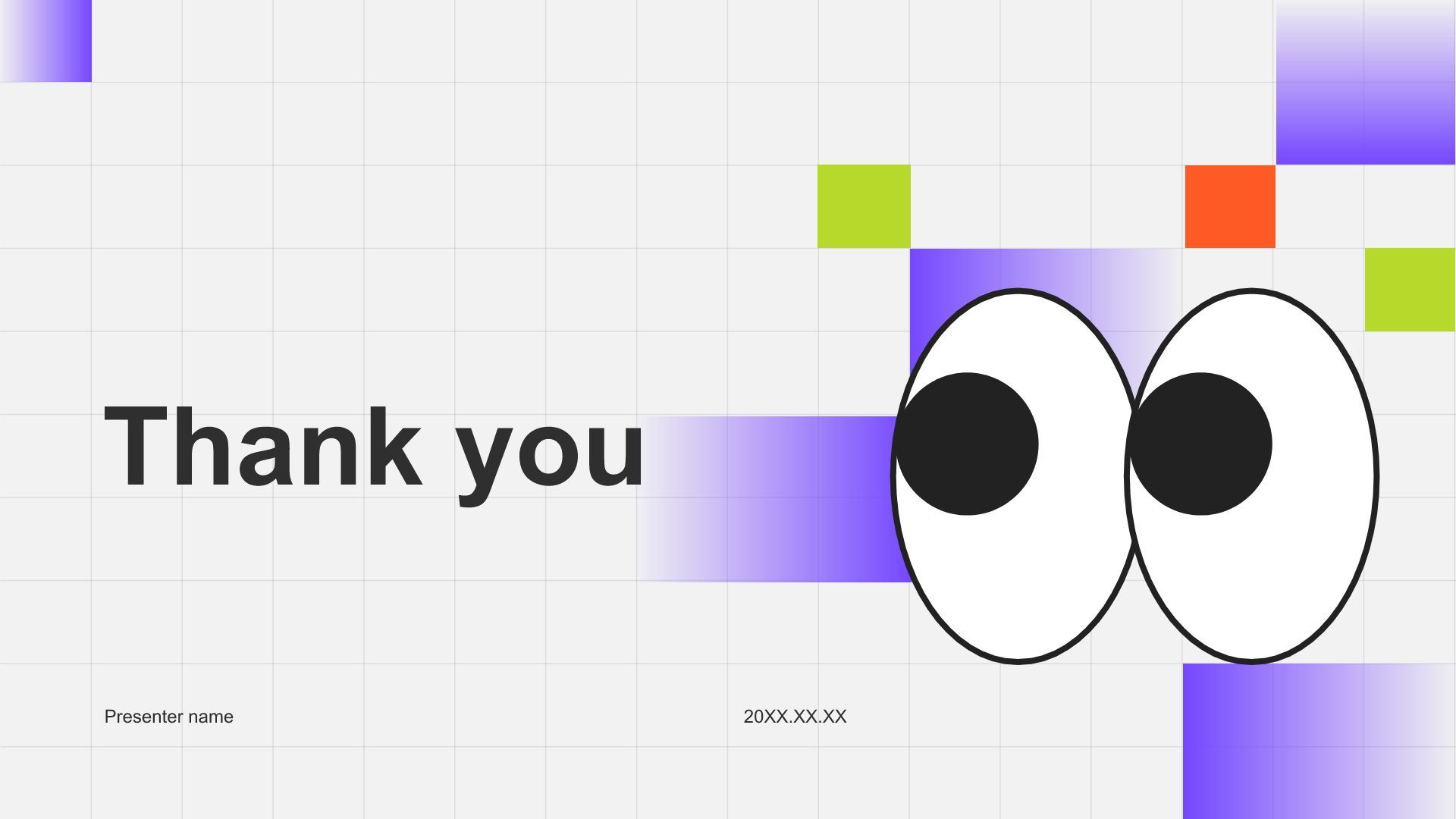 蓝色插画风通用年度工作总结PPT模板