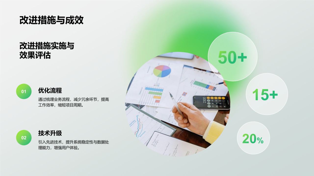 绿色3D风通用行业年终总结模板PPT模板