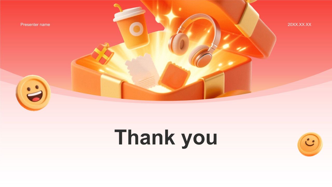 红色3D风电商行业年终销售数据分析报告PPT模板