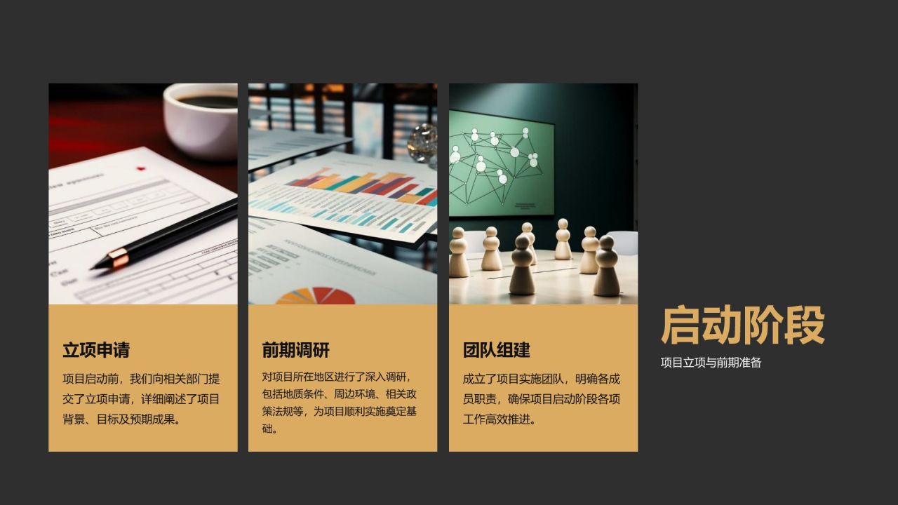 橙色商务风建筑工程行业年度施工总结汇报PPT模板