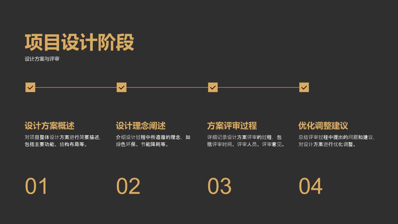 橙色商务风建筑工程行业年度施工总结汇报PPT模板