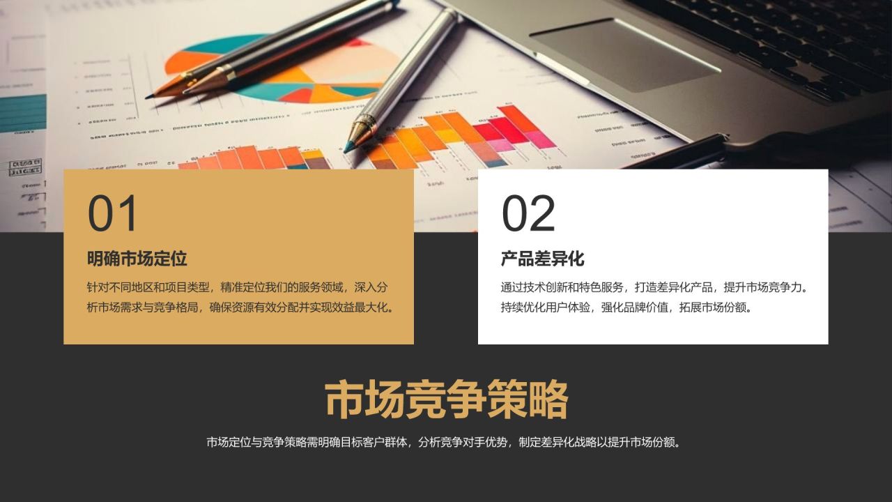 橙色商务风建筑工程行业年度施工总结汇报PPT模板