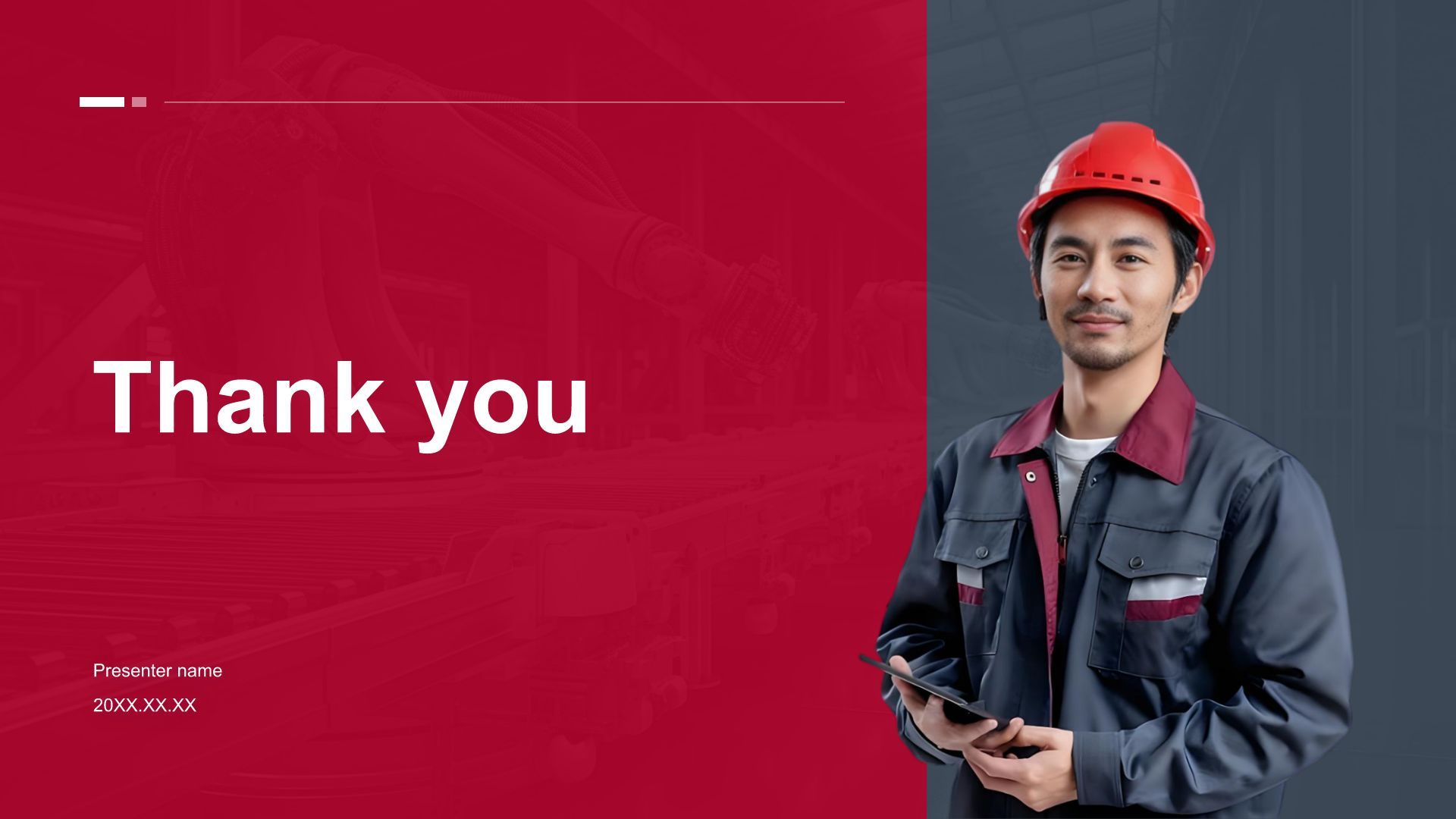 红色党政风年末安全生产培训PPT模板