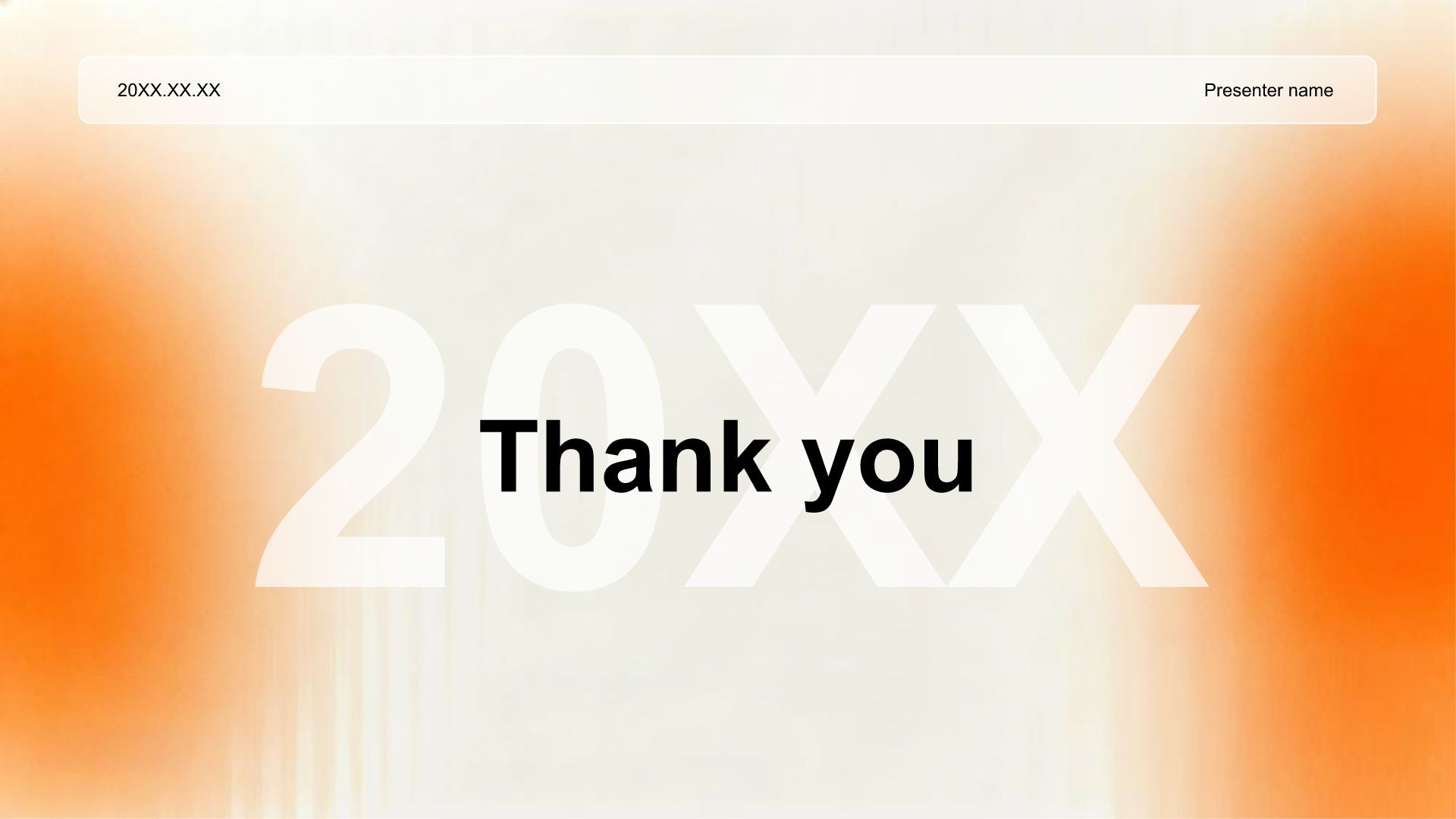 橙色渐变风年终销售业绩汇报PPT模板