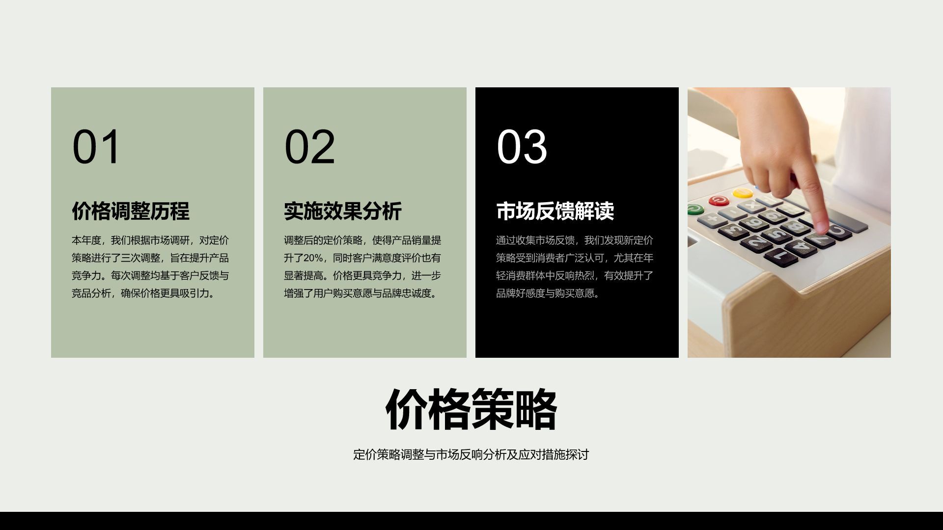 绿色商务风市场营销年终总结与复盘PPT模板