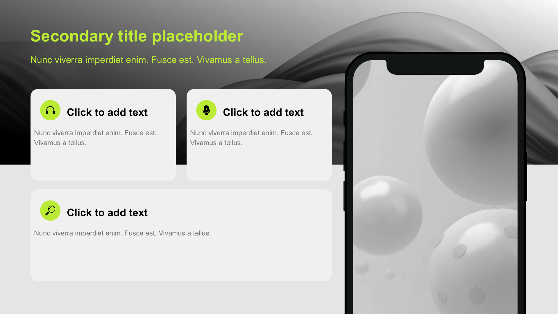 现代商务风含图片PPT列表