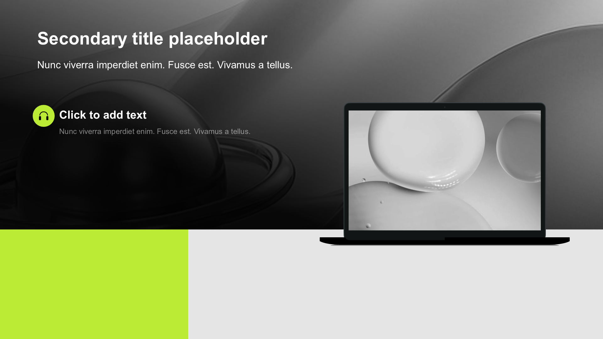 现代商务风含图片PPT列表