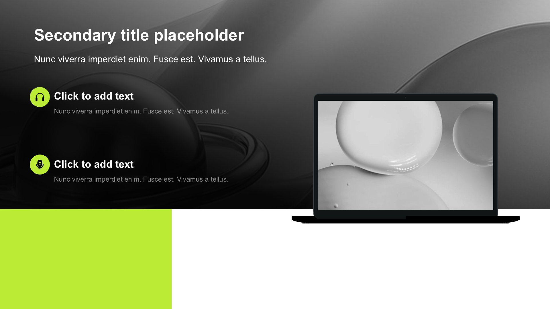 现代商务风含图片PPT列表