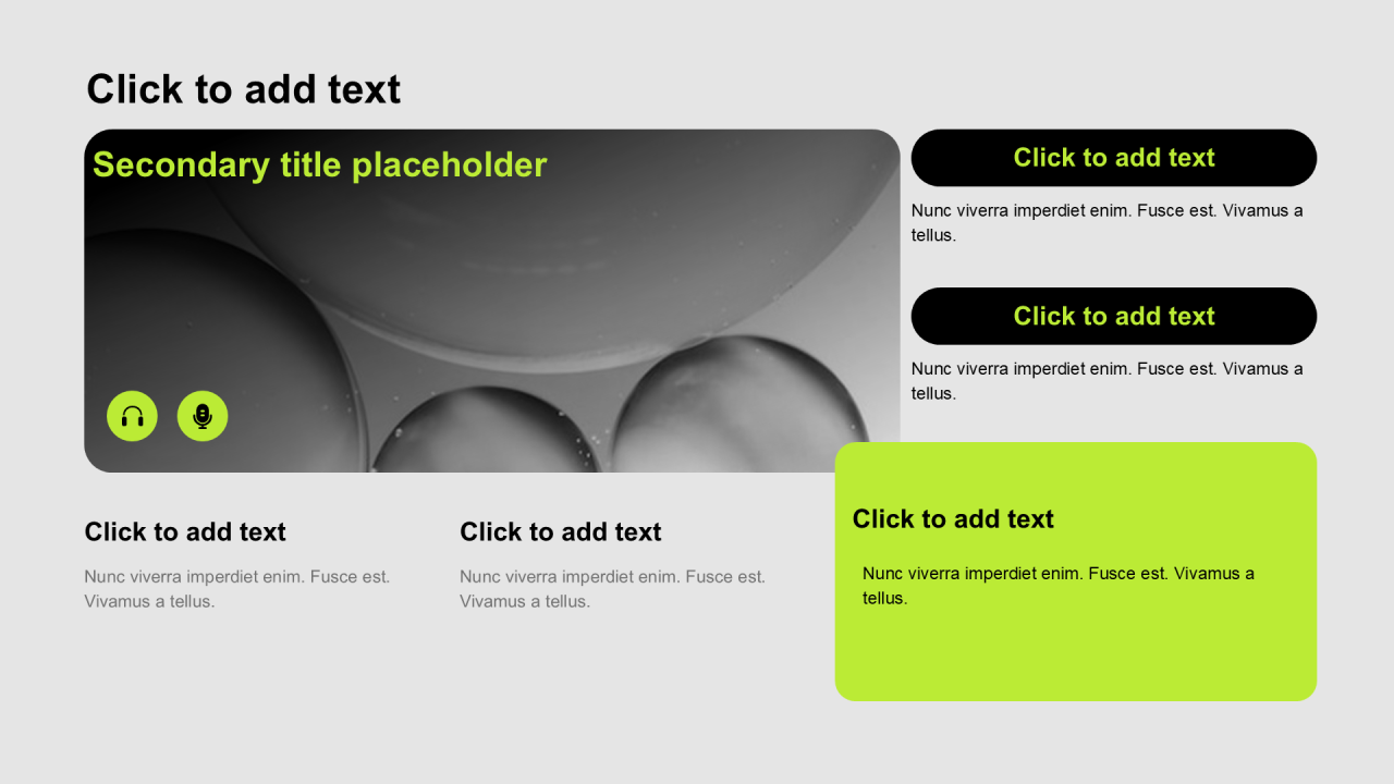 现代商务风含图片PPT列表