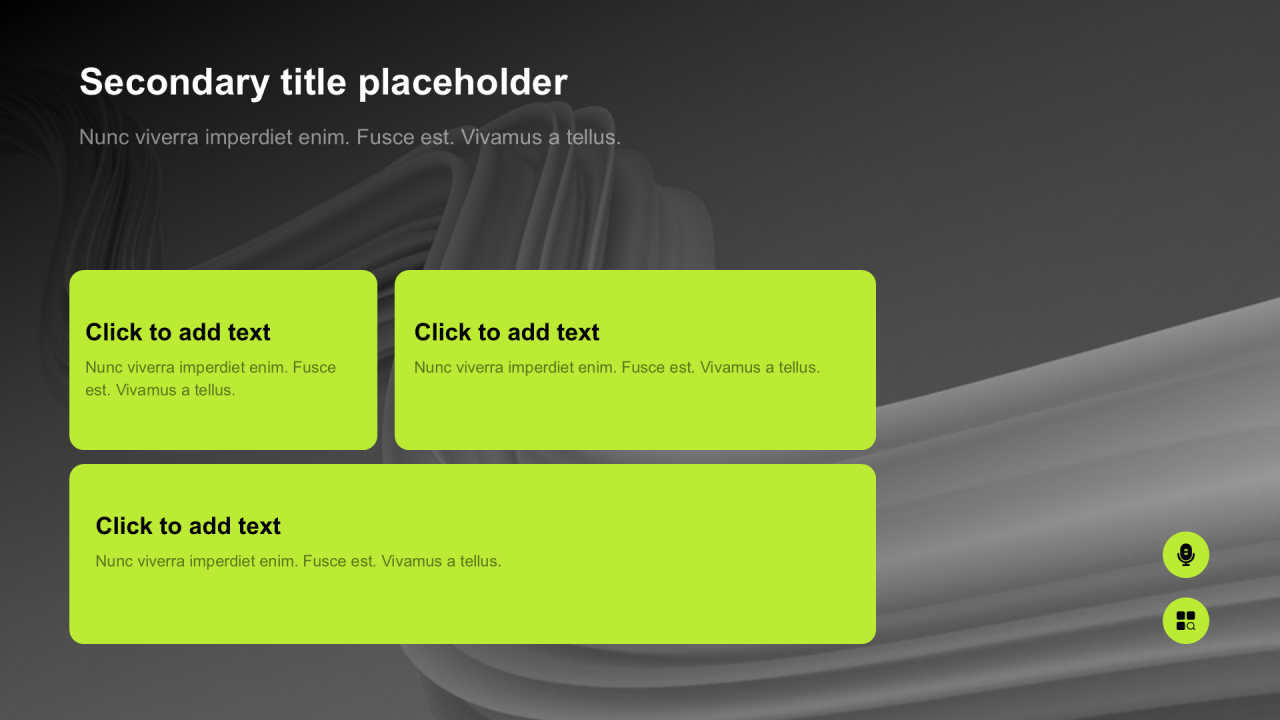 现代商务风含图片PPT列表