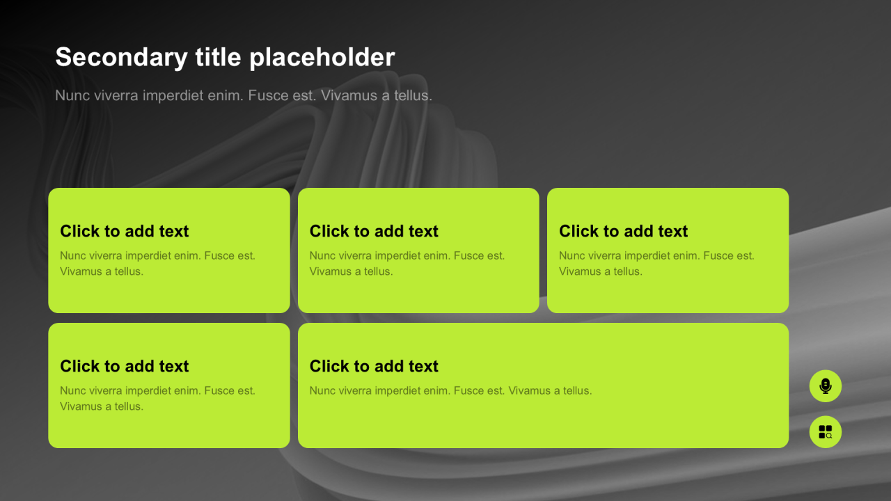现代商务风含图片PPT列表