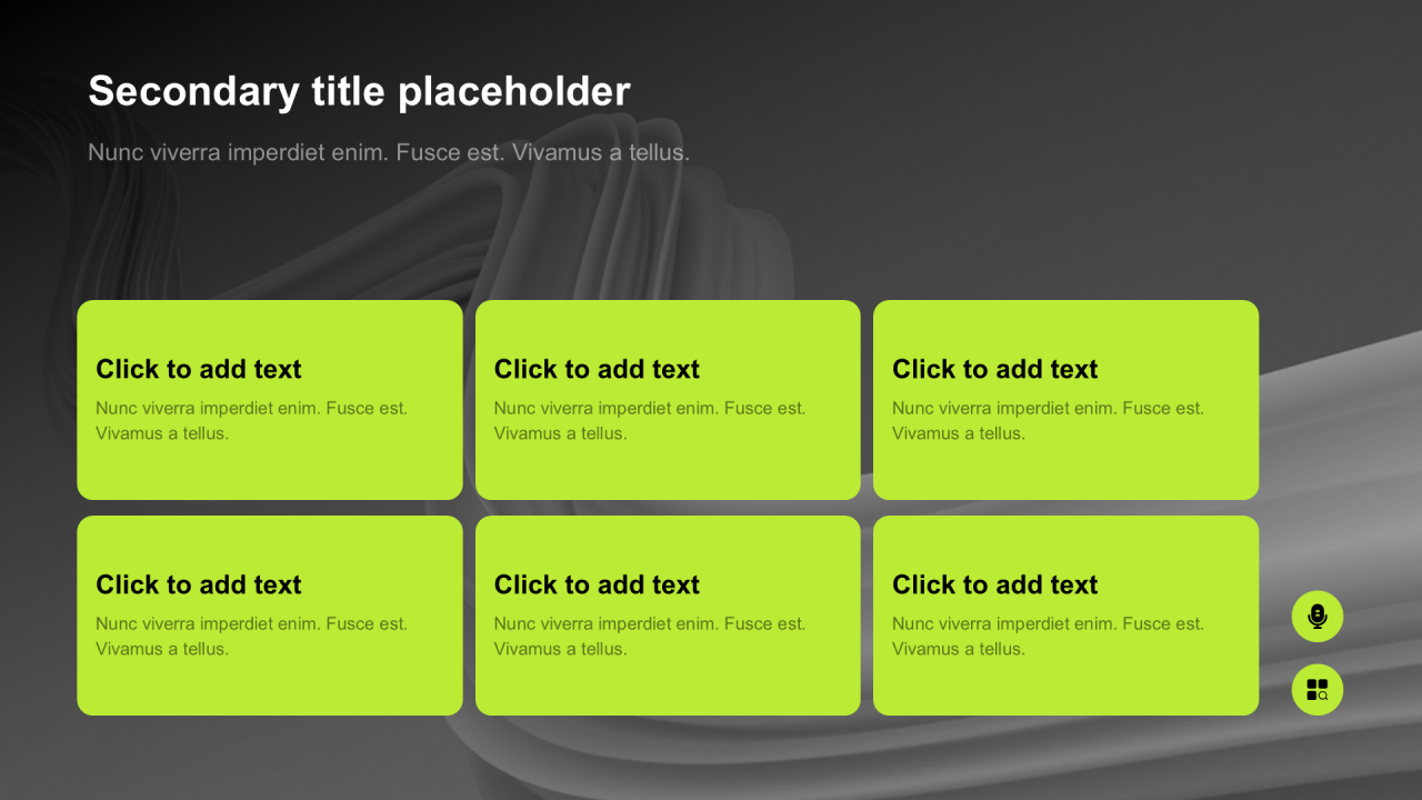 现代商务风含图片PPT列表
