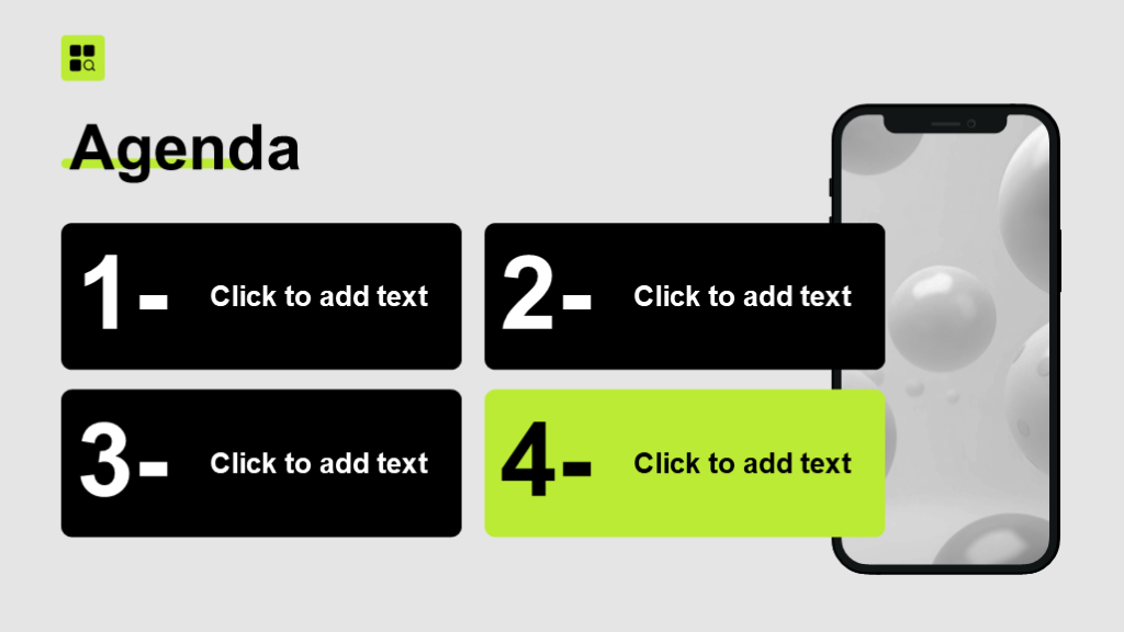 现代商务风纯文字PPT目录