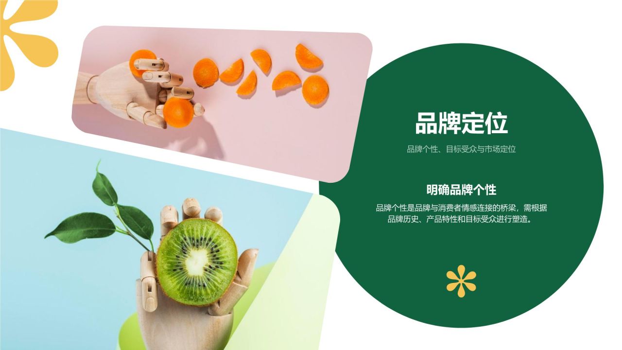 绿色商务风品牌整合营销策略PPT模板