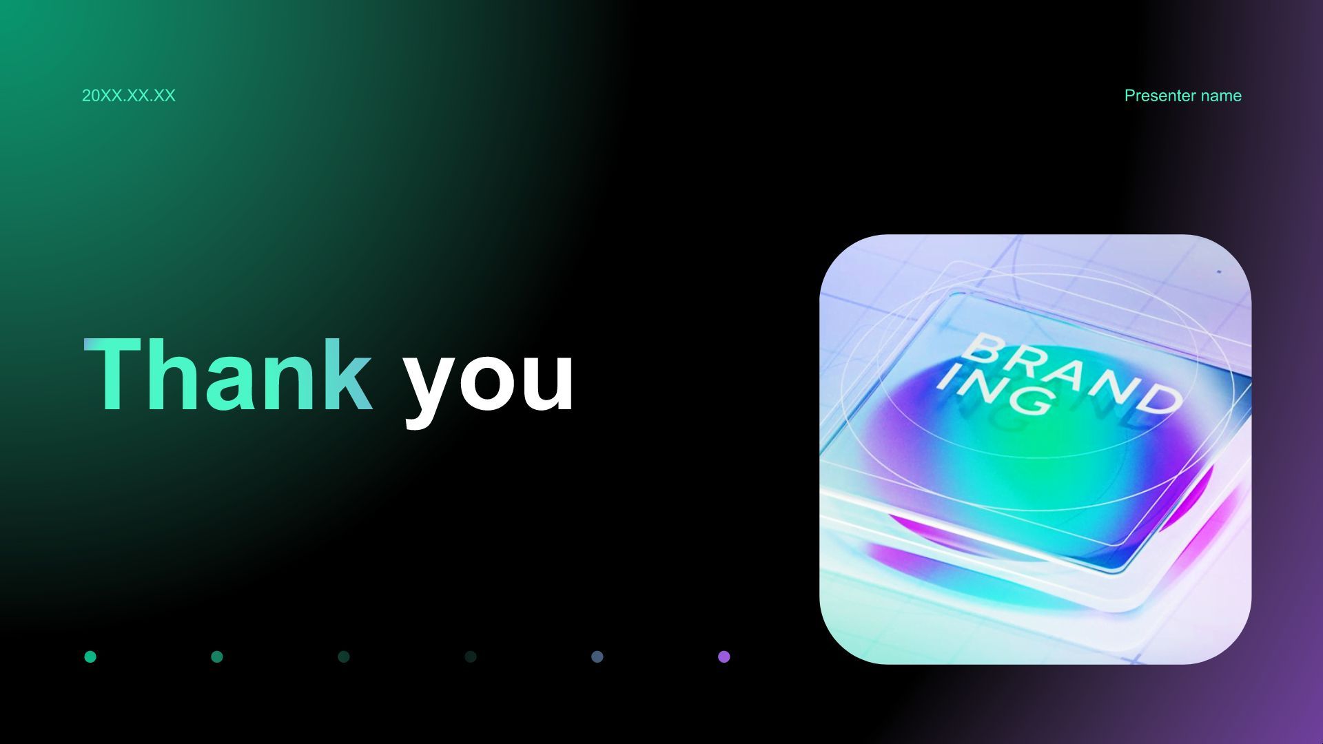 绿色渐变风传媒广告行业年终项目绩效汇报PPT模板