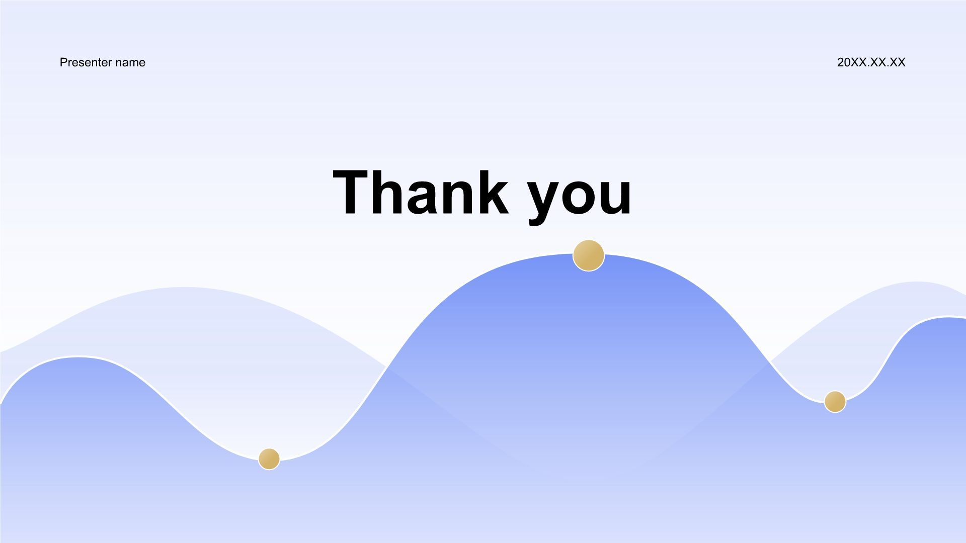 蓝色渐变风20XX年度销售数据复盘PPT模板