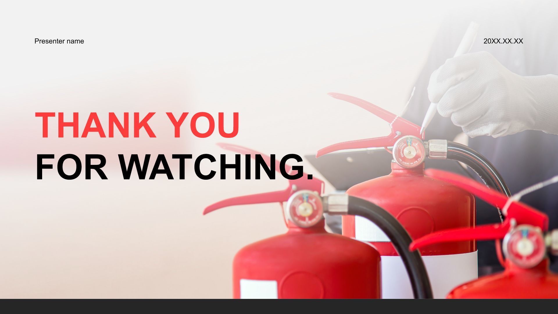 红色商务风消防宣传月安全演练与隐患排查报告PPT模板