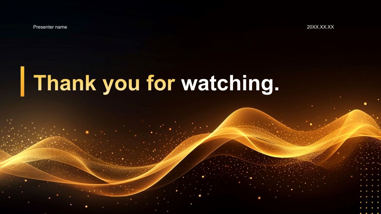 橙色黑金风金融保险行业年度绩效与服务汇报PPT模板