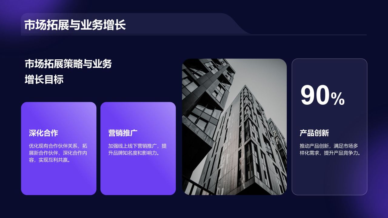 紫色商务风年度部门工作亮点总结PPT模板