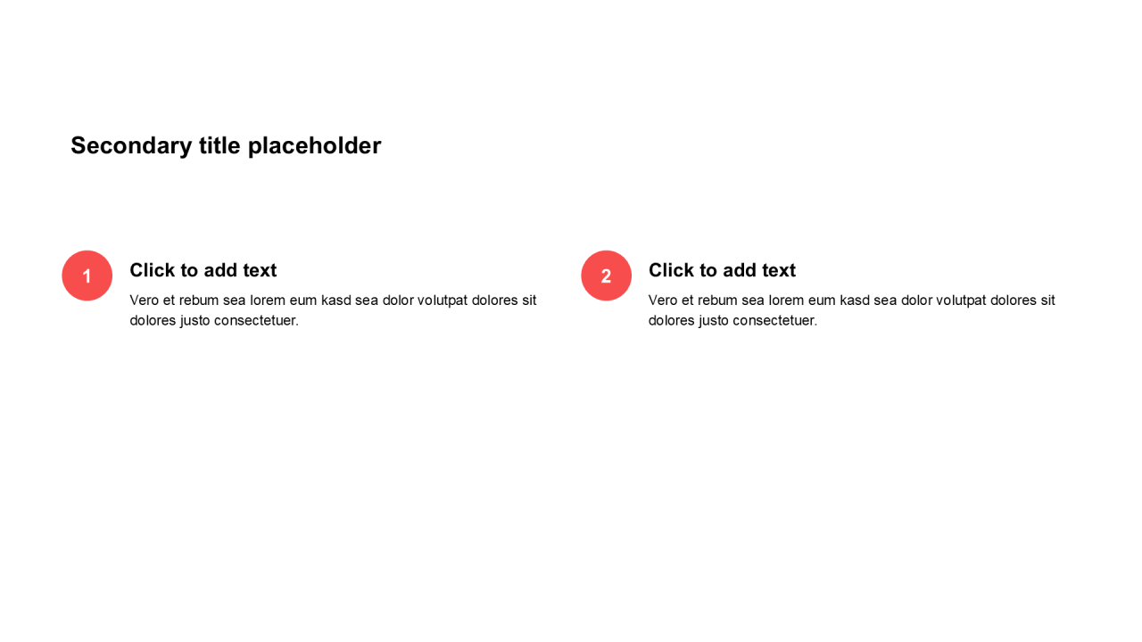 简约扁平纯文字列表