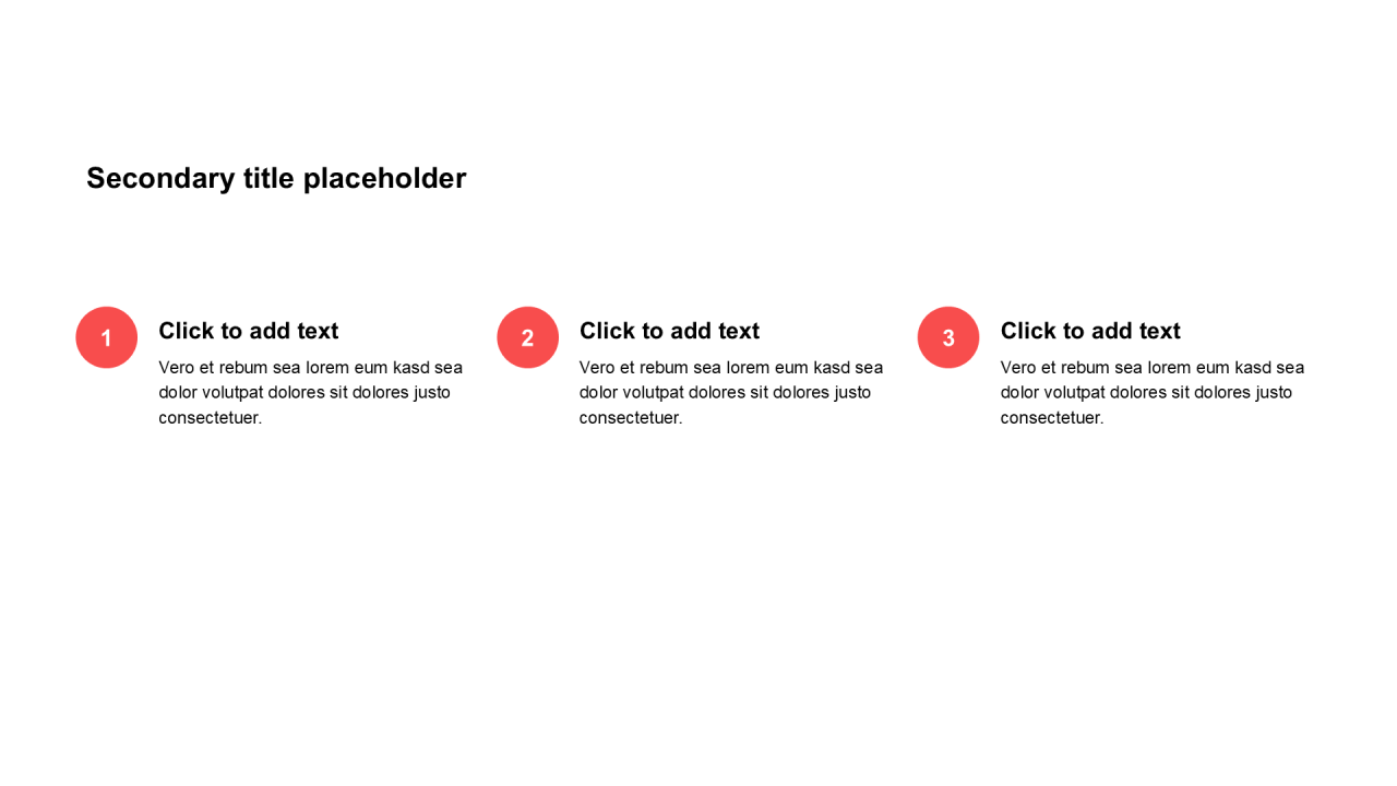 简约扁平纯文字列表