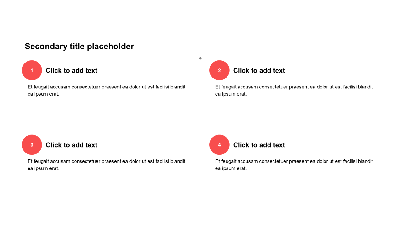 简约扁平纯文字列表