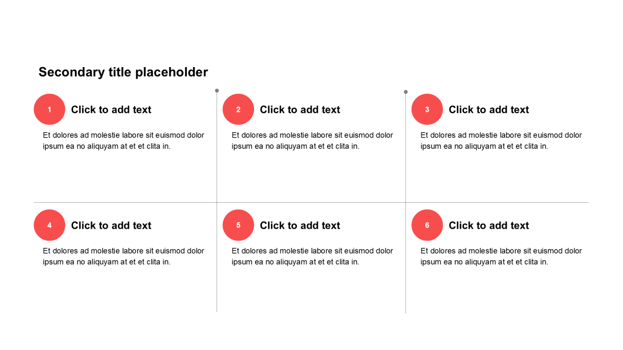 简约扁平纯文字列表