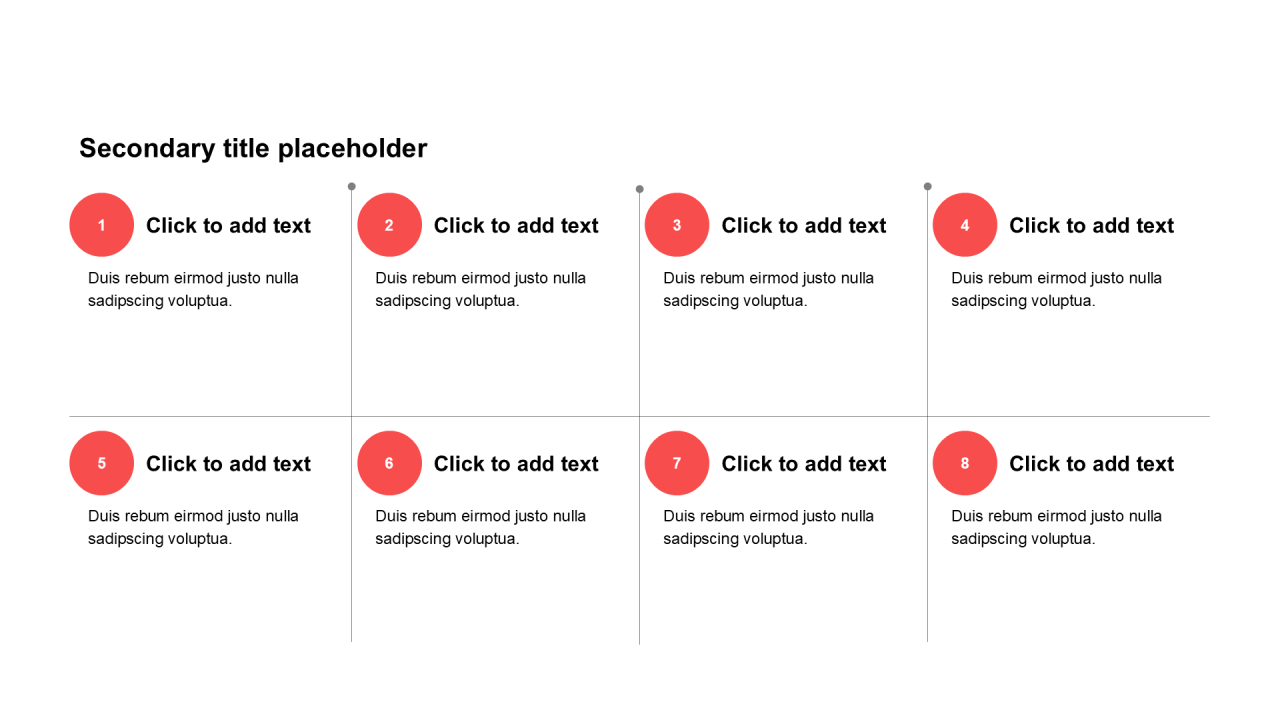 简约扁平纯文字列表