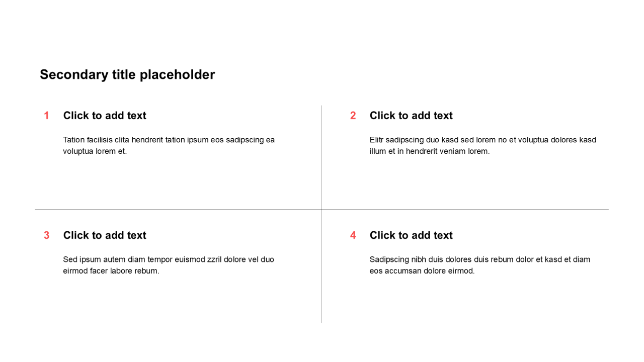 简约扁平纯文字矩阵