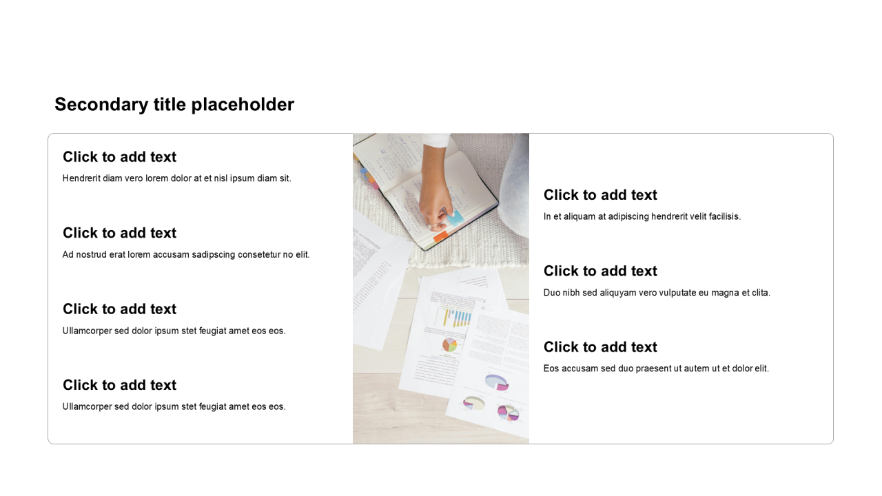 简约扁平含图片列表