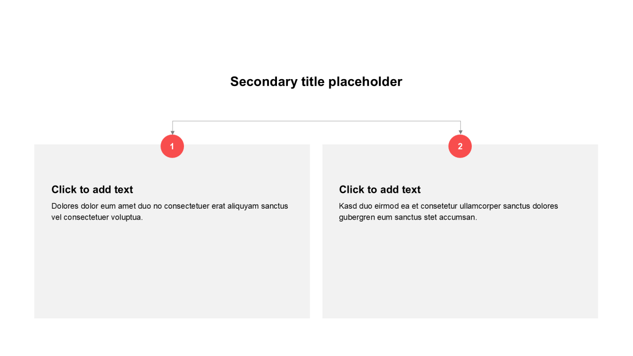 简约扁平纯文字层次结构