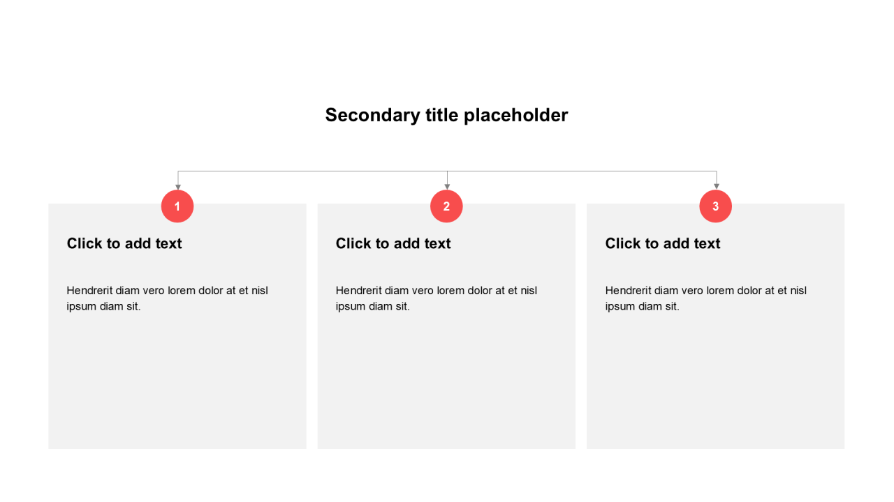 简约扁平纯文字层次结构