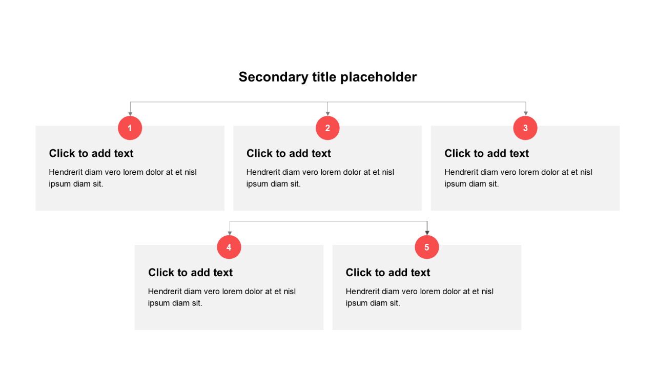 简约扁平纯文字层次结构