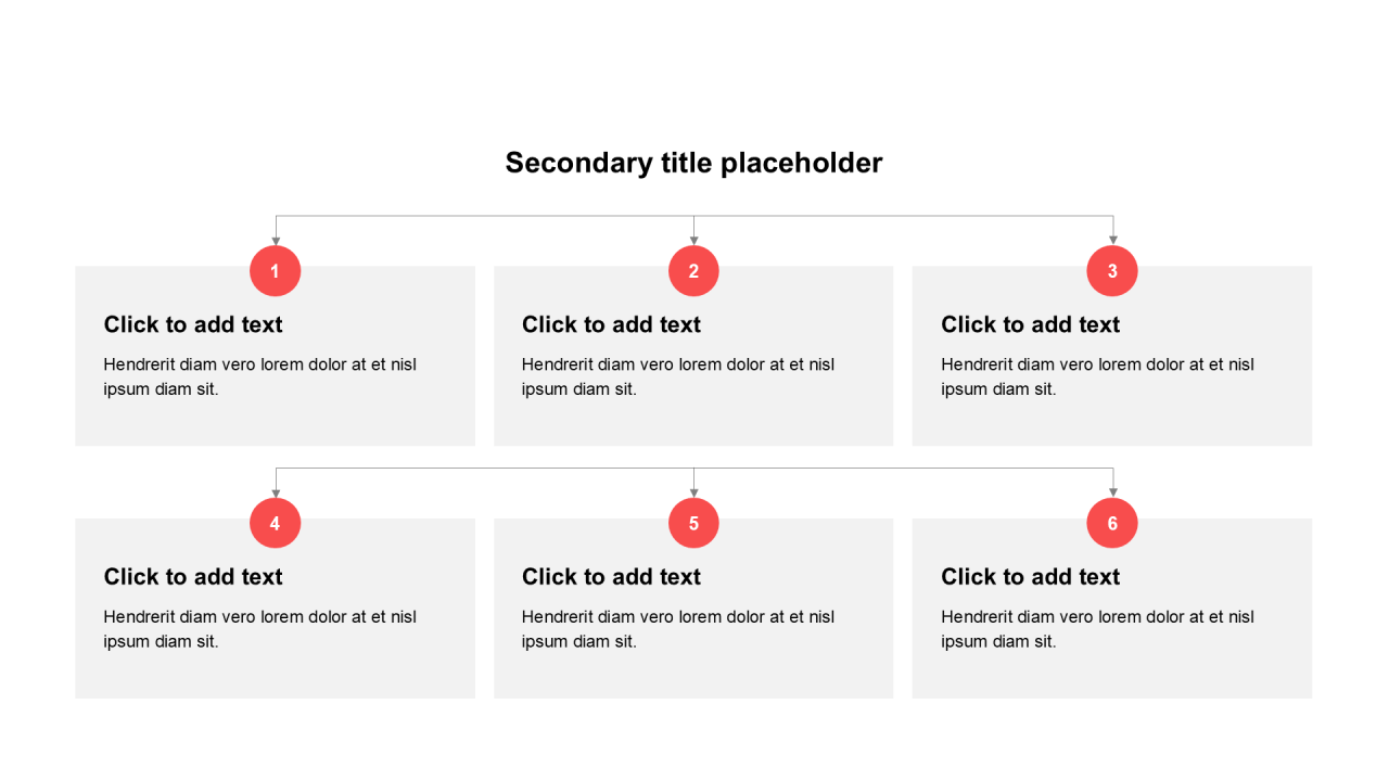 简约扁平纯文字层次结构